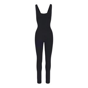 SKIMS Black Scoop Neck Sleeveless‎ Full Length Bodysuit Shapewear 3X